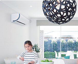Кондиціонер Daikin в інтер'єрі