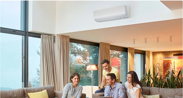 Кондиціонер Daikin в інтер'єрі