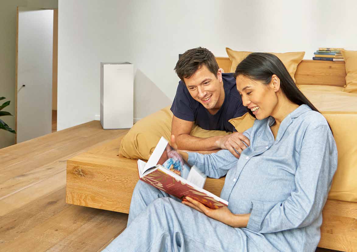 Очищувач повітря Daikin у кімнаті